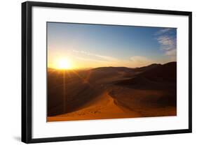 Namibia Desert-DR_Flash-Framed Photographic Print