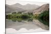 Namibia, Kaokoveld Conservation Area, Kunene River. Greenery along the banks of the Kunene River.-Ellen Goff-Stretched Canvas