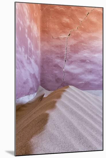 Namibia, Kolmanskop. Sand-Filled Corner in Abandoned House-Wendy Kaveney-Mounted Photographic Print