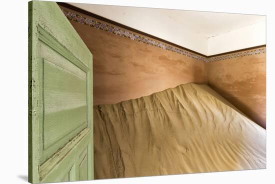 Namibia, Kolmanskop, Sperrgebeit. Abandoned House Interior-Wendy Kaveney-Stretched Canvas