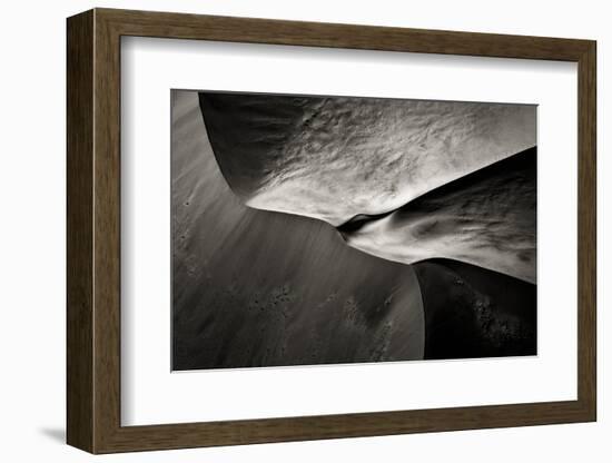 Namibia, Namib Desert. Aerial View of Sand Dunes-Bill Young-Framed Photographic Print