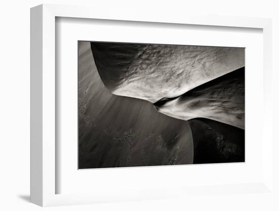 Namibia, Namib Desert. Aerial View of Sand Dunes-Bill Young-Framed Photographic Print