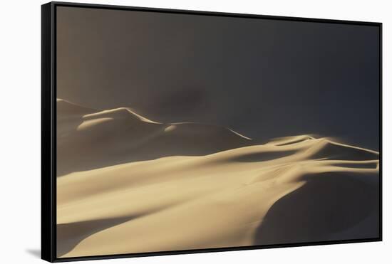 Namibia, Namib Desert, View of Desert at Sunset-Paul Souders-Framed Stretched Canvas