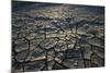 Namibia, Namib Naukluft National Park, Cracked Mud in Desert at Sossusvlei-Paul Souders-Mounted Photographic Print