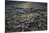 Namibia, Namib Naukluft National Park, Cracked Mud in Desert at Sossusvlei-Paul Souders-Stretched Canvas