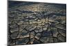 Namibia, Namib Naukluft National Park, Cracked Mud in Desert at Sossusvlei-Paul Souders-Mounted Photographic Print