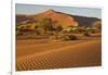 Namibia, Namib-Naukluft National Park, Sossusvlei. Scenic red dunes.-Ellen Goff-Framed Photographic Print