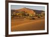 Namibia, Namib-Naukluft National Park, Sossusvlei. Scenic red dunes.-Ellen Goff-Framed Photographic Print