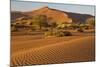 Namibia, Namib-Naukluft National Park, Sossusvlei. Scenic red dunes.-Ellen Goff-Mounted Photographic Print