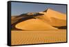 Namibia, Namib-Naukluft National Park, Sossusvlei. Scenic red dunes.-Ellen Goff-Framed Stretched Canvas