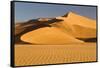 Namibia, Namib-Naukluft National Park, Sossusvlei. Scenic red dunes.-Ellen Goff-Framed Stretched Canvas