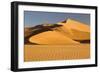 Namibia, Namib-Naukluft National Park, Sossusvlei. Scenic red dunes.-Ellen Goff-Framed Photographic Print