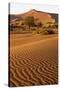 Namibia, Namib-Naukluft National Park, Sossusvlei. Scenic red dunes.-Ellen Goff-Stretched Canvas