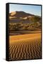 Namibia, Namib-Naukluft National Park, Sossusvlei. Scenic red dunes.-Ellen Goff-Framed Stretched Canvas