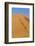 Namibia, Namib-Naukluft National Park, Sossusvlei. Tourists climbing Dune 45.-Ellen Goff-Framed Photographic Print