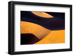 Namibia, Namib-Naukluft Park. Abstract Aerial Image of Sand Dunes-Wendy Kaveney-Framed Photographic Print