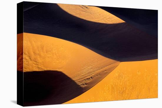 Namibia, Namib-Naukluft Park. Abstract Aerial Image of Sand Dunes-Wendy Kaveney-Stretched Canvas