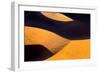 Namibia, Namib-Naukluft Park. Abstract Aerial Image of Sand Dunes-Wendy Kaveney-Framed Photographic Print