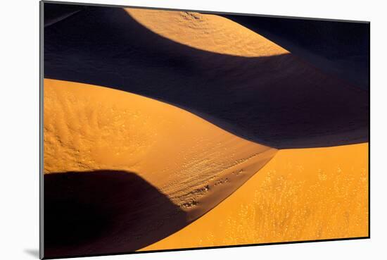 Namibia, Namib-Naukluft Park. Abstract Aerial Image of Sand Dunes-Wendy Kaveney-Mounted Photographic Print