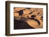 Namibia, Namib-Naukluft Park. Abstract aerial of sand dunes.-Jaynes Gallery-Framed Photographic Print