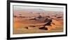 Namibia, Namib-Naukluft Park. Aerial of desert landscape.-Jaynes Gallery-Framed Photographic Print