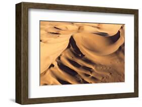 Namibia, Namib-Naukluft Park. Aerial of desert landscape.-Jaynes Gallery-Framed Photographic Print