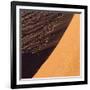 Namibia, Namib-Naukluft Park. Aerial of sand dune.-Jaynes Gallery-Framed Photographic Print