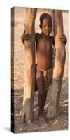 Namibia, Opuwo. Young Himba child in late afternoon light.-Wendy Kaveney-Stretched Canvas