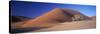 Namibia (S) Dune 45 on the road to Sossus Vlei, Tsauchab River Valley - Namib Desert, Namibia-David Hosking-Stretched Canvas