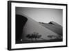 Namibia, Sossusvlei, Dune Sunset and Land Rover-Walter Bibikow-Framed Photographic Print