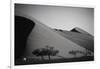 Namibia, Sossusvlei, Dune Sunset and Land Rover-Walter Bibikow-Framed Photographic Print