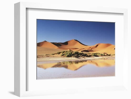 Namibia, Sossusvlei Region, Sand Dunes at Desert-Gavriel Jecan-Framed Photographic Print