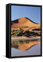 Namibia, Sossusvlei Region, Sand Dunes-Gavriel Jecan-Framed Stretched Canvas