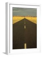 Namibia the Tarred Road B 4, West of the Village-null-Framed Photographic Print