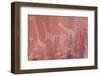 Namibia, Twyfelfontein. Ancient rock art at Twyfelfontein Country Lodge.-Jaynes Gallery-Framed Photographic Print