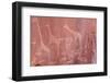 Namibia, Twyfelfontein. Ancient rock art at Twyfelfontein Country Lodge.-Jaynes Gallery-Framed Photographic Print