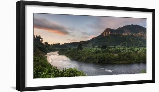 Namorona River at Sunrise, Ranomafana National Park, Madagascar Central Highlands-Matthew Williams-Ellis-Framed Photographic Print