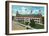 Nampa, Idaho - Exterior View of the Dewey Palace Hotel, c.1926-Lantern Press-Framed Art Print