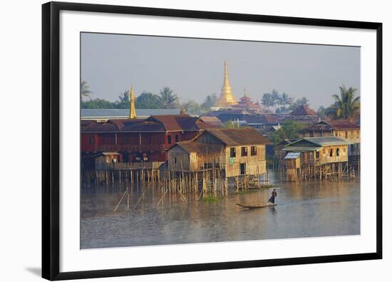 Nampan Village, Inle Lake, Shan State, Myanmar (Burma), Asia-Tuul-Framed Photographic Print