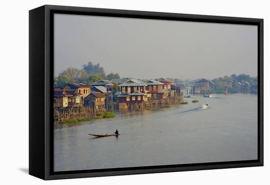 Nampan Village, Inle Lake, Shan State, Myanmar (Burma), Asia-Tuul-Framed Stretched Canvas