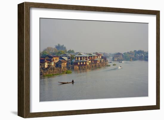 Nampan Village, Inle Lake, Shan State, Myanmar (Burma), Asia-Tuul-Framed Photographic Print