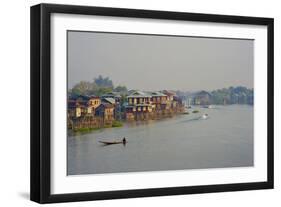 Nampan Village, Inle Lake, Shan State, Myanmar (Burma), Asia-Tuul-Framed Photographic Print