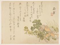 Farmhouse and Trees, C.1830-Nampo-Stretched Canvas