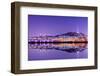 Namsan Mountain and Seoul Tower with Reflections.-SeanPavonePhoto-Framed Photographic Print