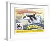 Namu, The Killer Whale, 1966-null-Framed Art Print