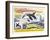 Namu, The Killer Whale, 1966-null-Framed Art Print