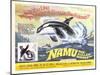 Namu, The Killer Whale, 1966-null-Mounted Art Print