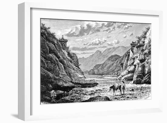 Nan-Kow, Gate of the Great Wall, from Pata-Ling, C1890-null-Framed Giclee Print