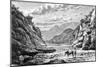 Nan-Kow, Gate of the Great Wall, from Pata-Ling, C1890-null-Mounted Giclee Print