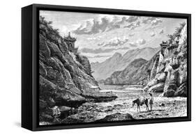 Nan-Kow, Gate of the Great Wall, from Pata-Ling, C1890-null-Framed Stretched Canvas